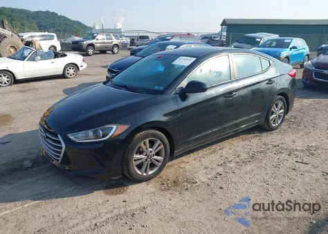2017 Hyundai Elantra Se z USA, uszkodzony, nr VIN KMHD84LF4HU381059